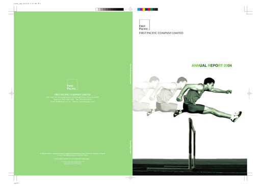 Miniature First Pacific Company  Rapport annuel 2004