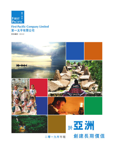 Thumbnail First Pacific Company  Annual Report 2019