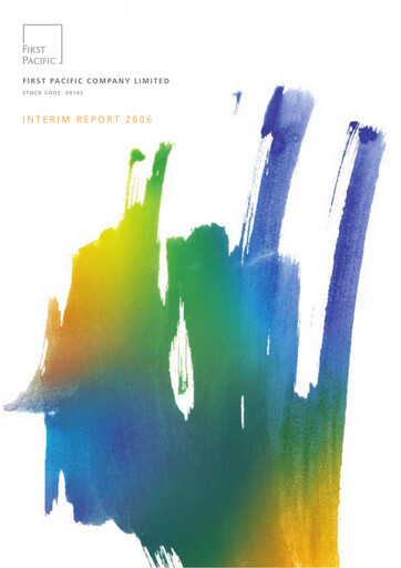 Thumbnail First Pacific Company  Half-year Report 2006-h1