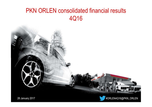 Thumbnail PKN Orlen
 Quarterly Report 2016-q4