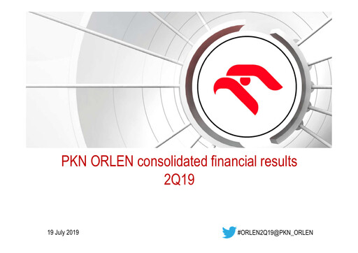 Thumbnail PKN Orlen
 Quarterly Report 2019-q2