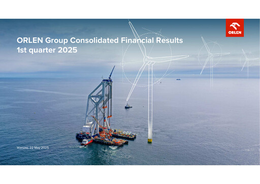 Miniature PKN Orlen
 Rapport trimestriel 2025-q1