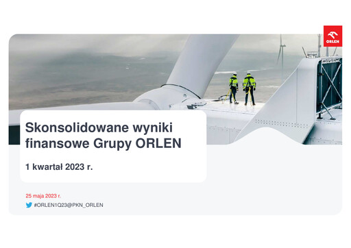 Thumbnail PKN Orlen
 Quarterly Report 2023-q1