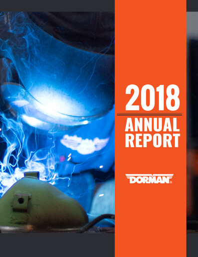 Thumbnail Dorman Products Annual Report 2018