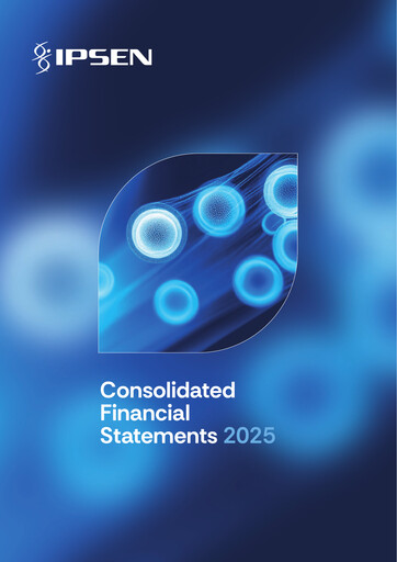 Miniature Ipsen Bilan financier 2025