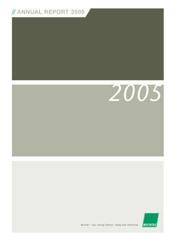 Thumbnail Bechtle Annual Report 2005