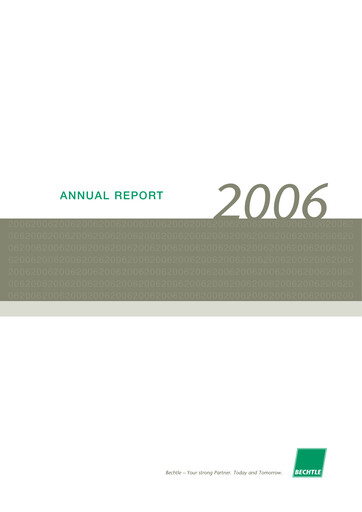 Thumbnail Bechtle Annual Report 2006