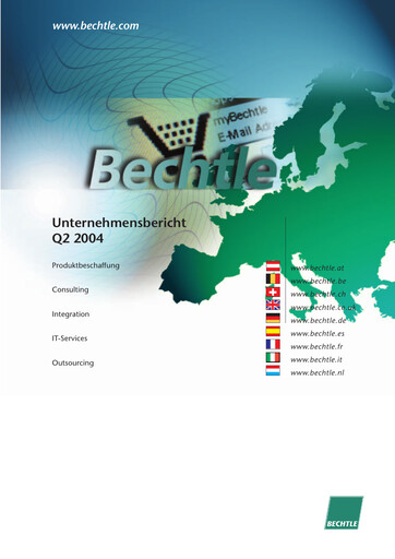 Thumbnail Bechtle Half-year Report 2004-h1