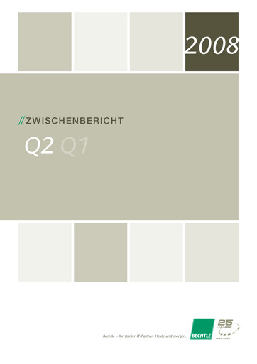 Thumbnail Bechtle Half-year Report 2008-h1