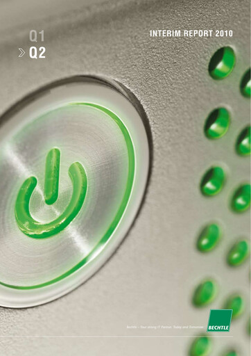 Thumbnail Bechtle Half-year Report 2010-h1