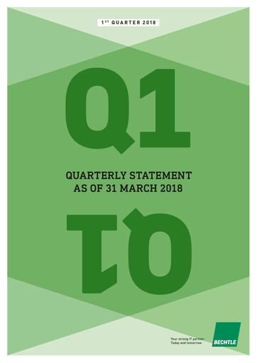 Thumbnail Bechtle Quarterly Report 2018-q1