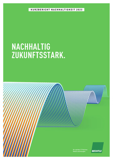 Thumbnail Bechtle Sustainability Report 2023