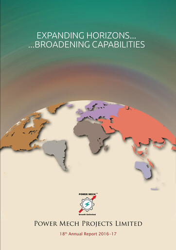 Thumbnail Power Mech Projects Annual Report 2016-2017