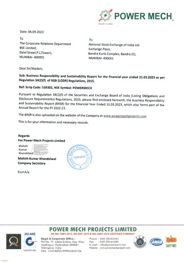 Miniature Power Mech Projects Rapport de durabilité 2022-2023