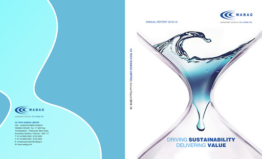 Thumbnail VA Tech Wabag
 Annual Report 2018-2019