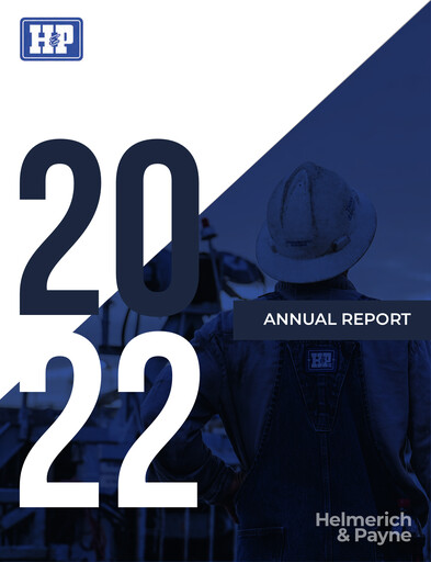 Thumbnail Helmerich & Payne

 Annual Report 2022