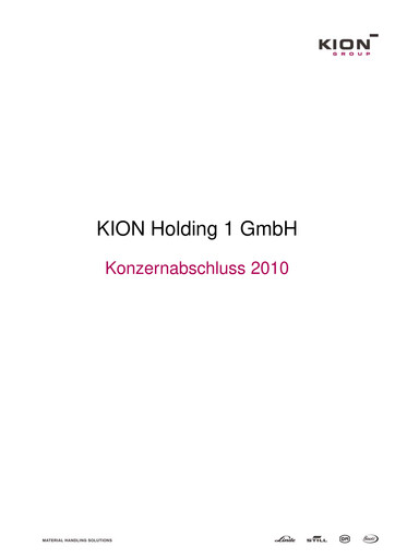 Thumbnail KION Group Annual Report 2010