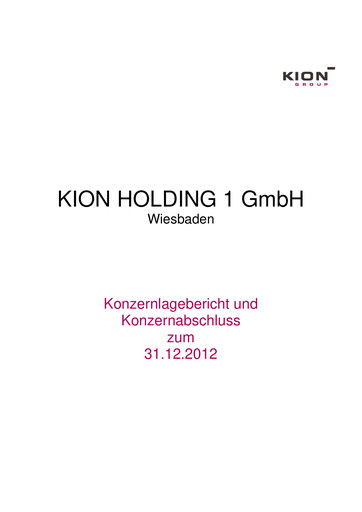 Thumbnail KION Group Annual Report 2012