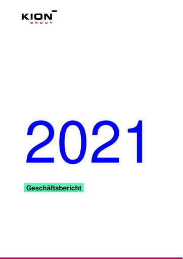 Thumbnail KION Group Annual Report 2021