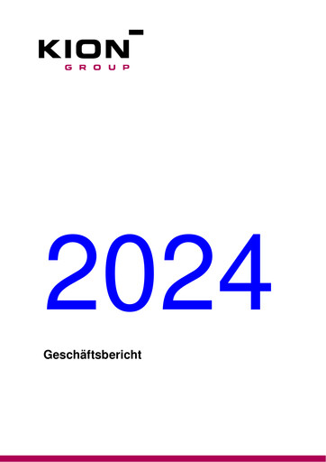 Thumbnail KION Group Annual Report 2024