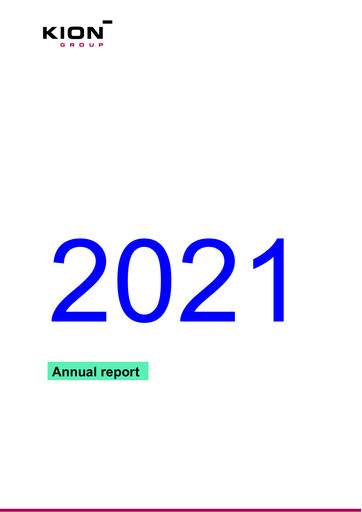 Thumbnail KION Group Annual Report 2021