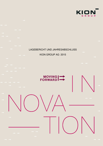 Thumbnail KION Group Financial Statement 2015