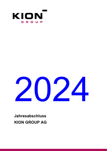Thumbnail KION Group Financial Statement 2024