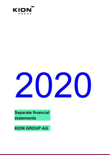 Miniature KION Group Bilan financier 2020