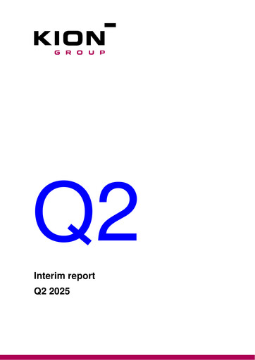 Thumbnail KION Group Half-year Report 2025-h1
