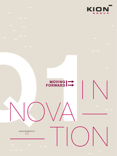 Thumbnail KION Group Quarterly Report 2016-q1