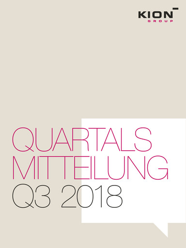 Thumbnail KION Group Quarterly Report 2018-q3