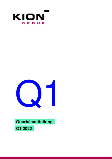 Thumbnail KION Group Quarterly Report 2022-q1