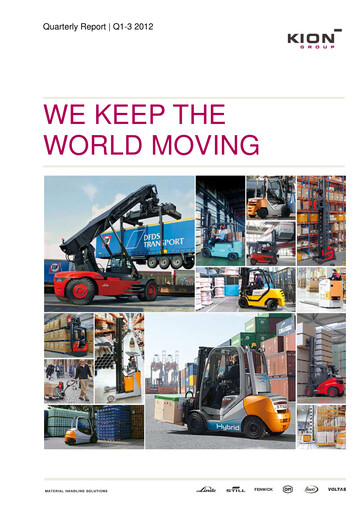 Thumbnail KION Group Quarterly Report 2012-q3