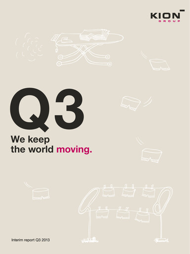 Thumbnail KION Group Quarterly Report 2013-q3