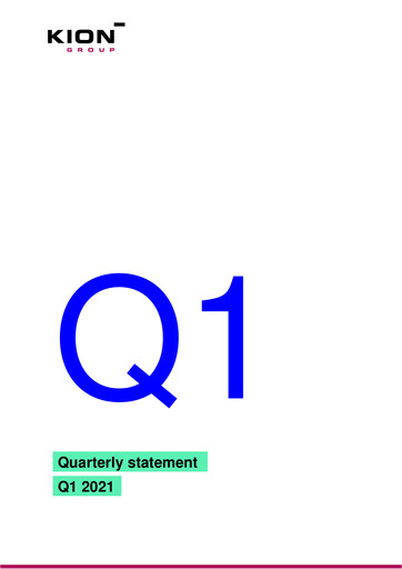 Thumbnail KION Group Quarterly Report 2021-q1