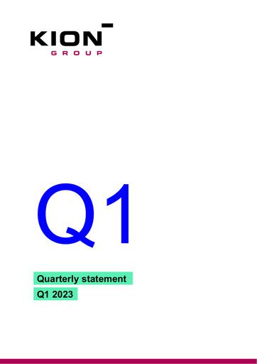 Thumbnail KION Group Quarterly Report 2023-q1