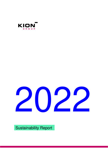 Thumbnail KION Group Sustainability Report 2022