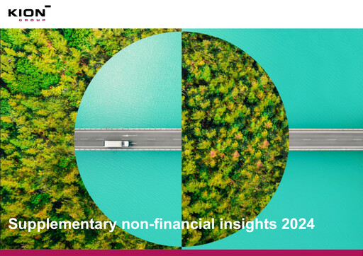 Thumbnail KION Group Sustainability Report 2024