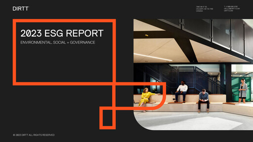 Thumbnail DIRTT Environmental Solutions ESG Report 2023