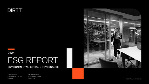 Thumbnail DIRTT Environmental Solutions ESG Report 2024