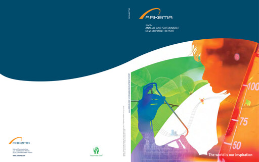 Thumbnail Arkema Annual Report 2006
