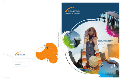 Thumbnail Arkema Annual Report 2007