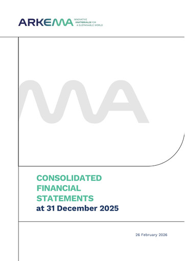Vorschaubild Arkema Finanzmitteilung 2025