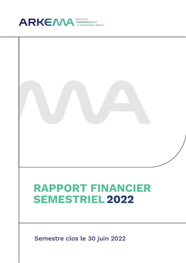Thumbnail Arkema Half-year Report 2022-h1