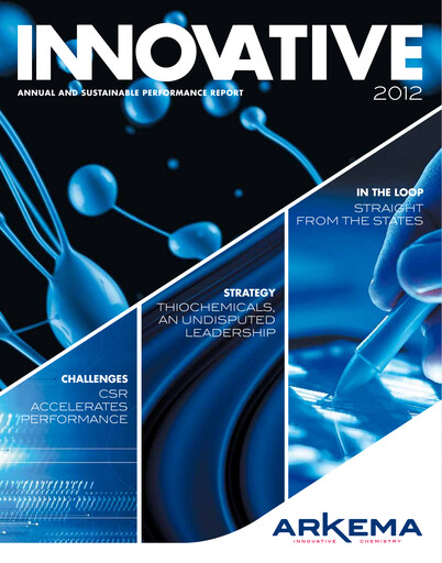 Thumbnail Arkema Sustainability Report 2012