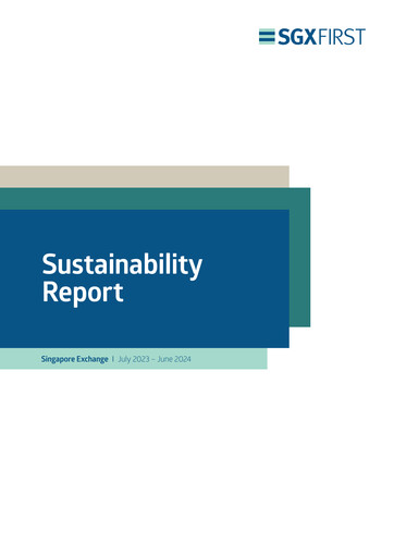 Vorschaubild Singapore Exchange Nachhaltigkeitsbericht 2024