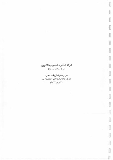 Thumbnail CATRION Catering Holding Company Financial Statement 2017-h1