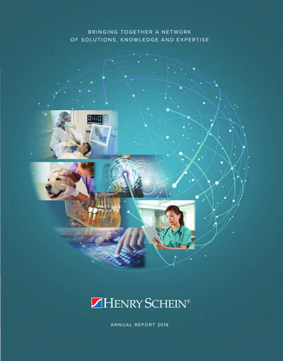 Vorschaubild Henry Schein
 Jahresbericht 2016
