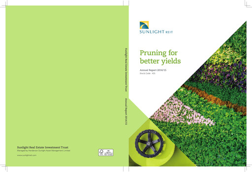 Thumbnail Sunlight REIT
 Annual Report 2014-2015