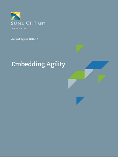 Thumbnail Sunlight REIT
 Annual Report 2017-2018
